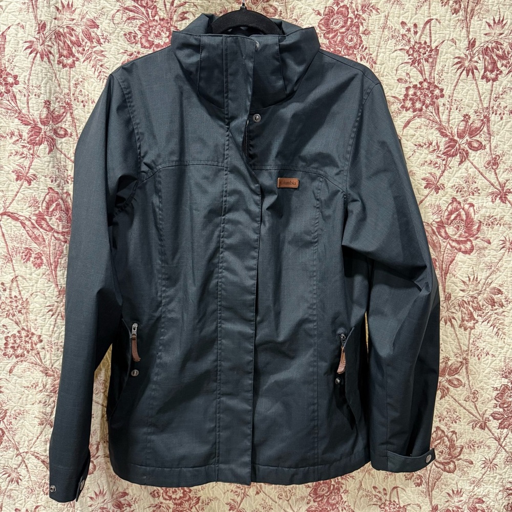 Columbia Interchange Jacket Men’s M – Black Softshell (Outer Shell Only)